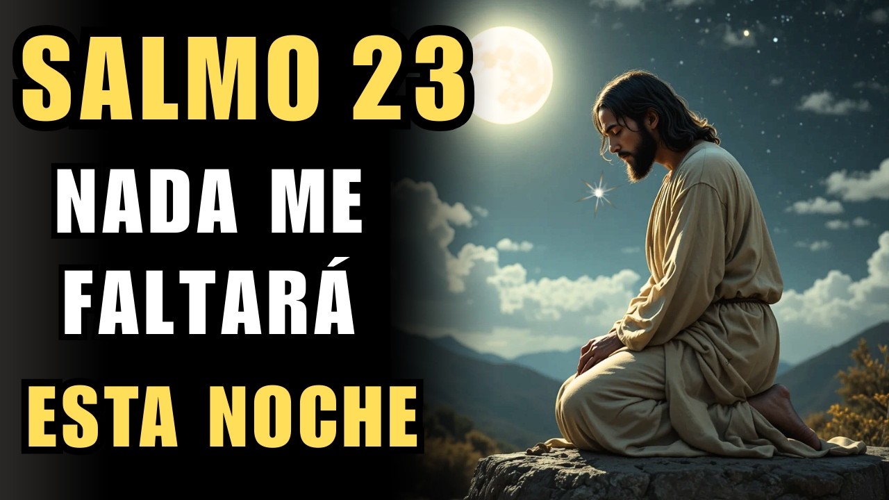Salmo 23 | Oracion de la Noche para que nada te falte