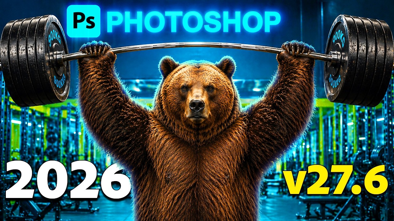 Новые возможности Photoshop 2026 v27.6 | Что нового!