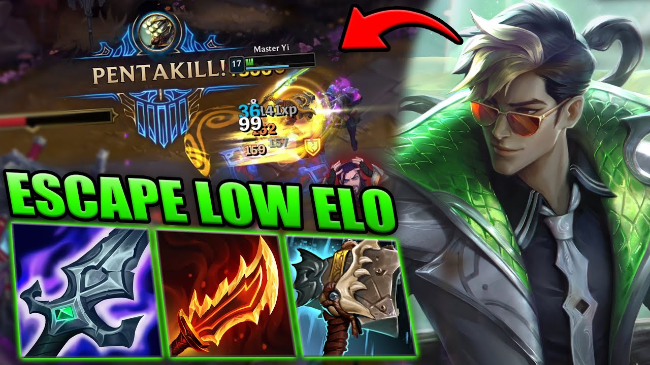 HOW TO ESCAPE LOW ELO WITH MASTER YI JUNGLE FOR BEGINNERS IN S15! - League of Legends Guide