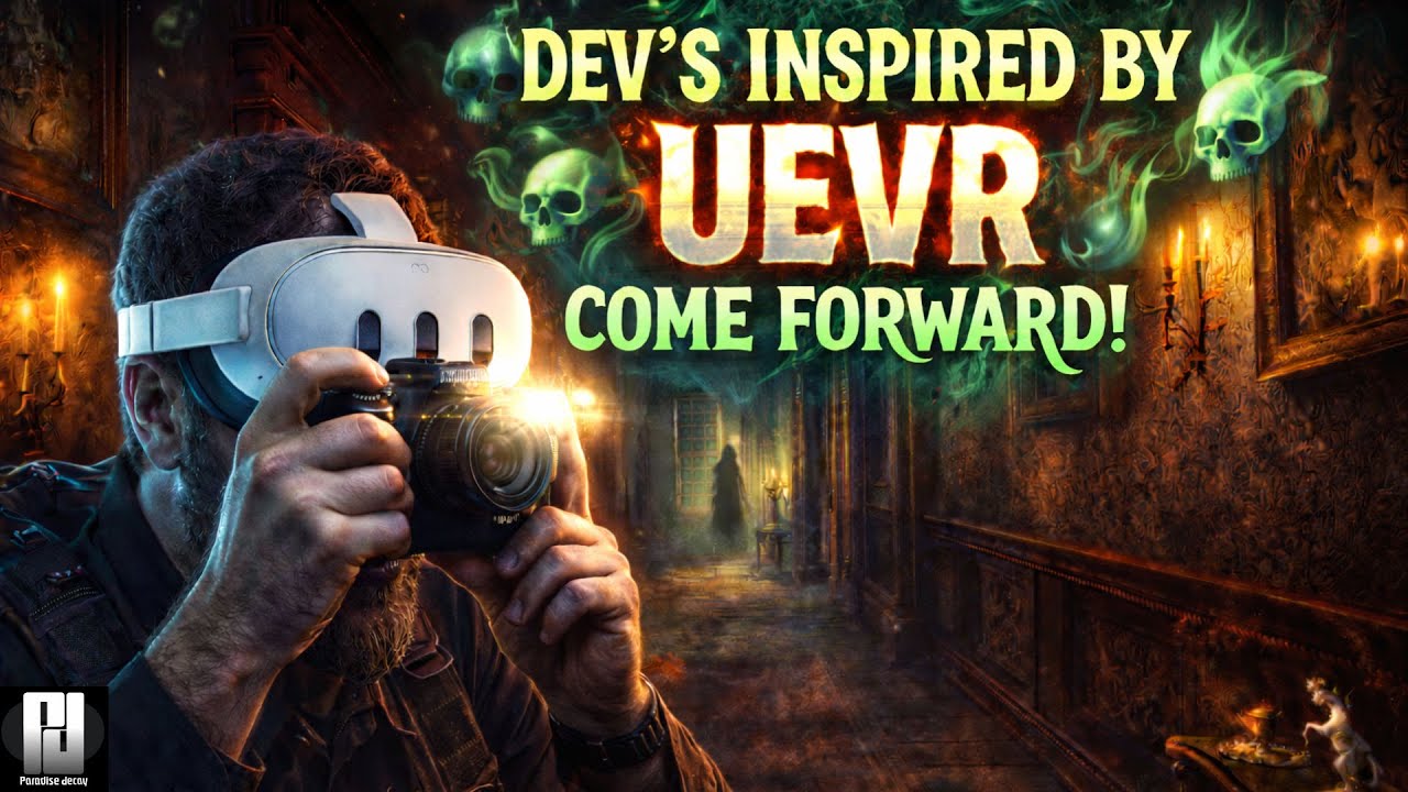 Игра The Anomaly Manor в виртуальной реальности с использованием UEVR — ПЛЮС захватывающие новост...