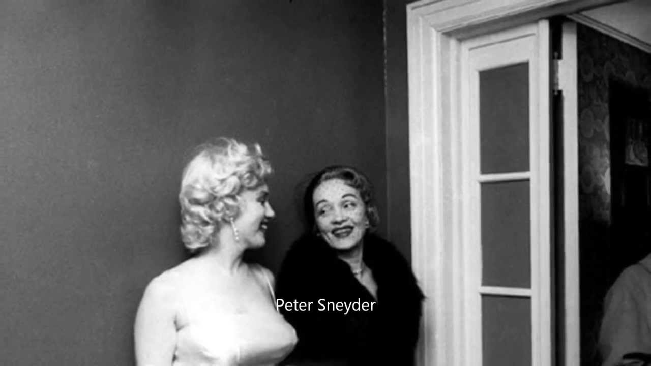 Extremely RARE Marilyn Monroe - Meets Marlene Dietrich, 1955