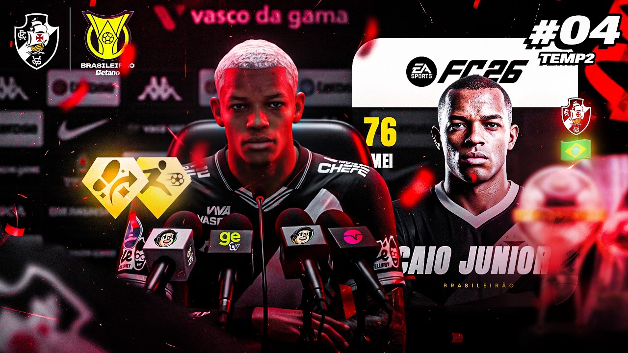 BRASILEIRÃO pegando FOGO e vamos pra FINAL DA SULAMERICANA? 🔥👀 | | MC Jogador EA FC 26 | EP 04 TP 2