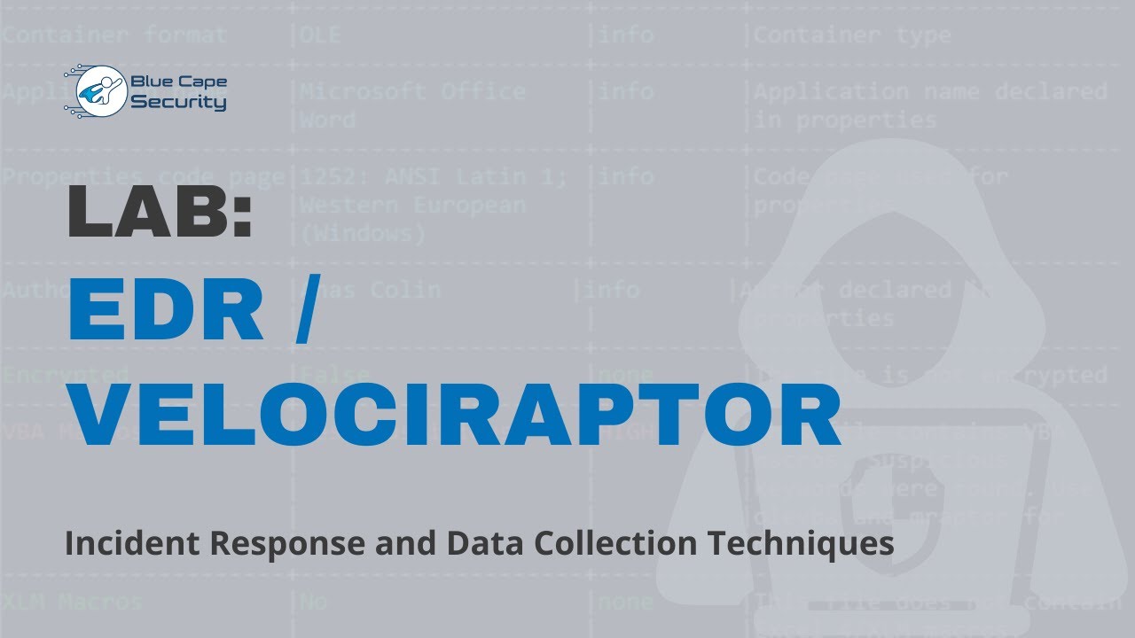 Lab 5.3 Analysis EDR / Velociraptor