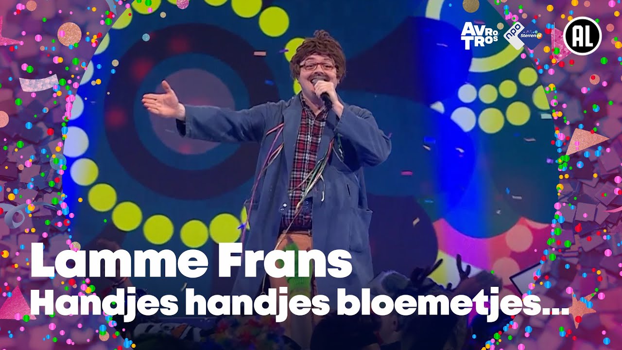 Lamme Frans - Handjes handjes bloemetjesgordijn // Sterren NL Carnaval 2025