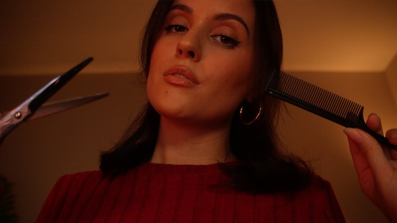 ASMR Самая сонная стрижка, которую вы когда-либо делали 😴 (ножницы, расчески и пристальное внимание)