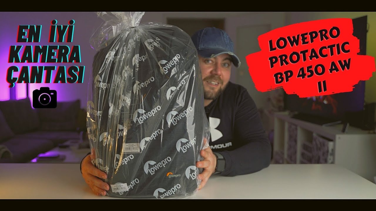 En İyi Kamera Çantası, Lowepro ProTactic BP 450 AW II inceleme. | 4k