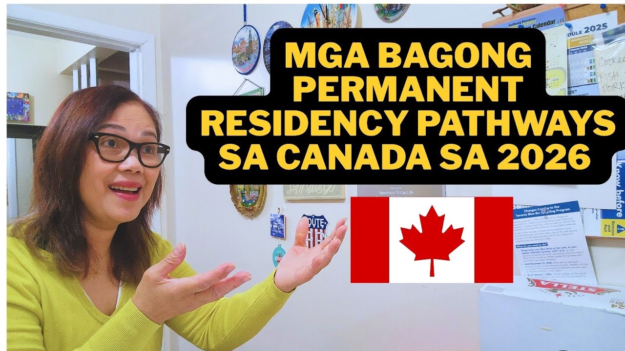 Mga PR pathways, bago at muling bubuksan sa 2026 sa CANADA, alamin !! #canadapr #permanentresidency 