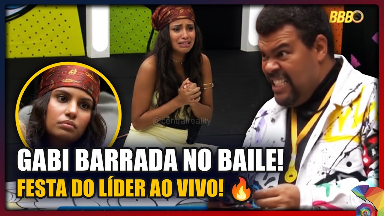 🔥 BBB26 AO VIVO: Barrado no Baile na Festa do L&iacute;der Babu