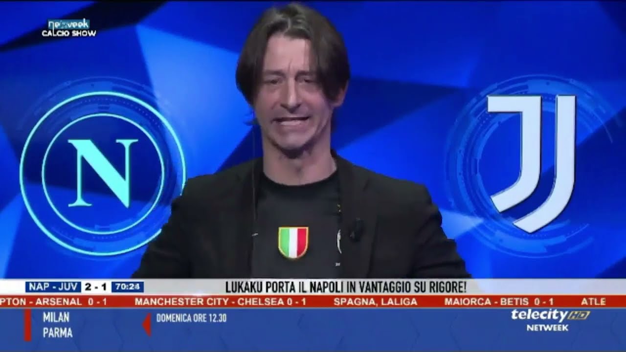 Napoli Juventus 2-1 con Francesco Oppini