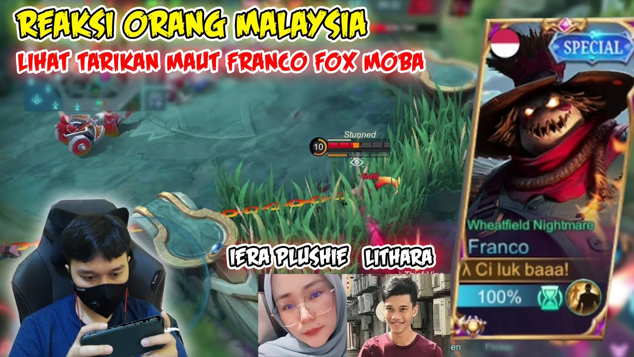 REAKSI TOP GLOBAL MALAYSIA LIHAT TARIKAN MAUT FRANCO FOX MOBA