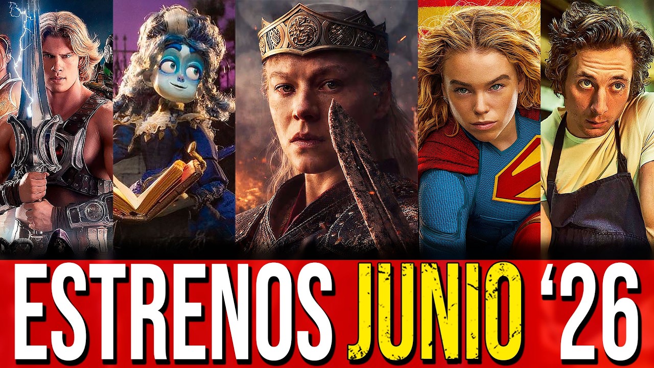 🌏Los MEJORES Estrenos de JUNIO 2026 en Netflix, HBO, Prime Video, Disney+ y Cines