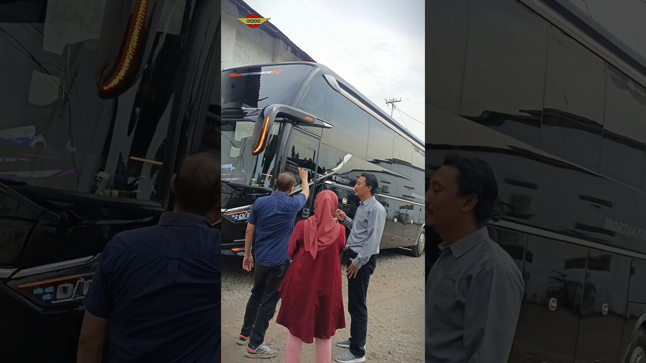 AKAS MILA SEJAHTERA Kedatangan Tamu dari Karoseri Laksana, Demo Produk Legacy SR3 Neo Ultimate R