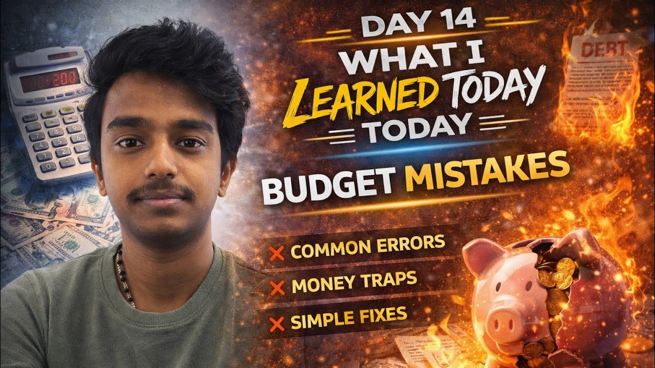 Day 14 – Budget Mistakes | The Money Errors Most People Make