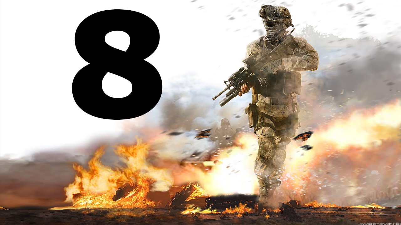 Call of Duty: Modern Warfare 2 Walkthrough Part 8 - No Commentary Playthrough (PC/Xbox 360/PS3)