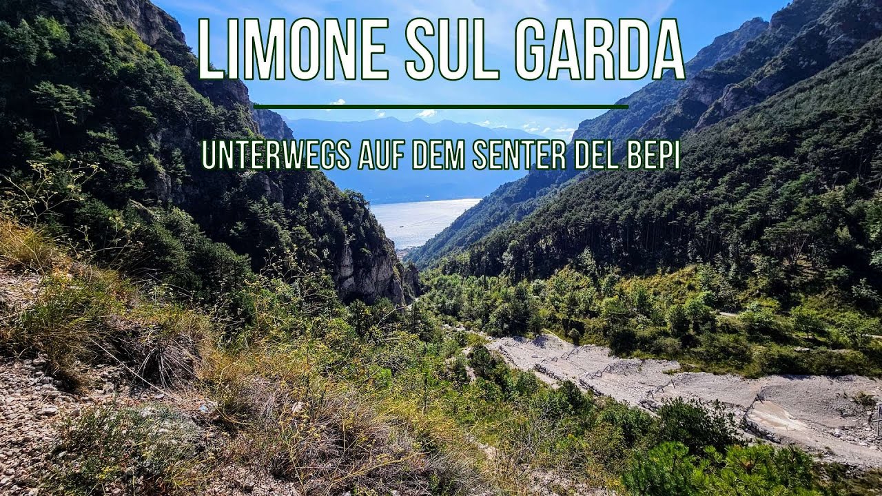 Wandertour in den Bergen über Limone sul Garda auf dem Senter del Bepi - Gardasee 2023