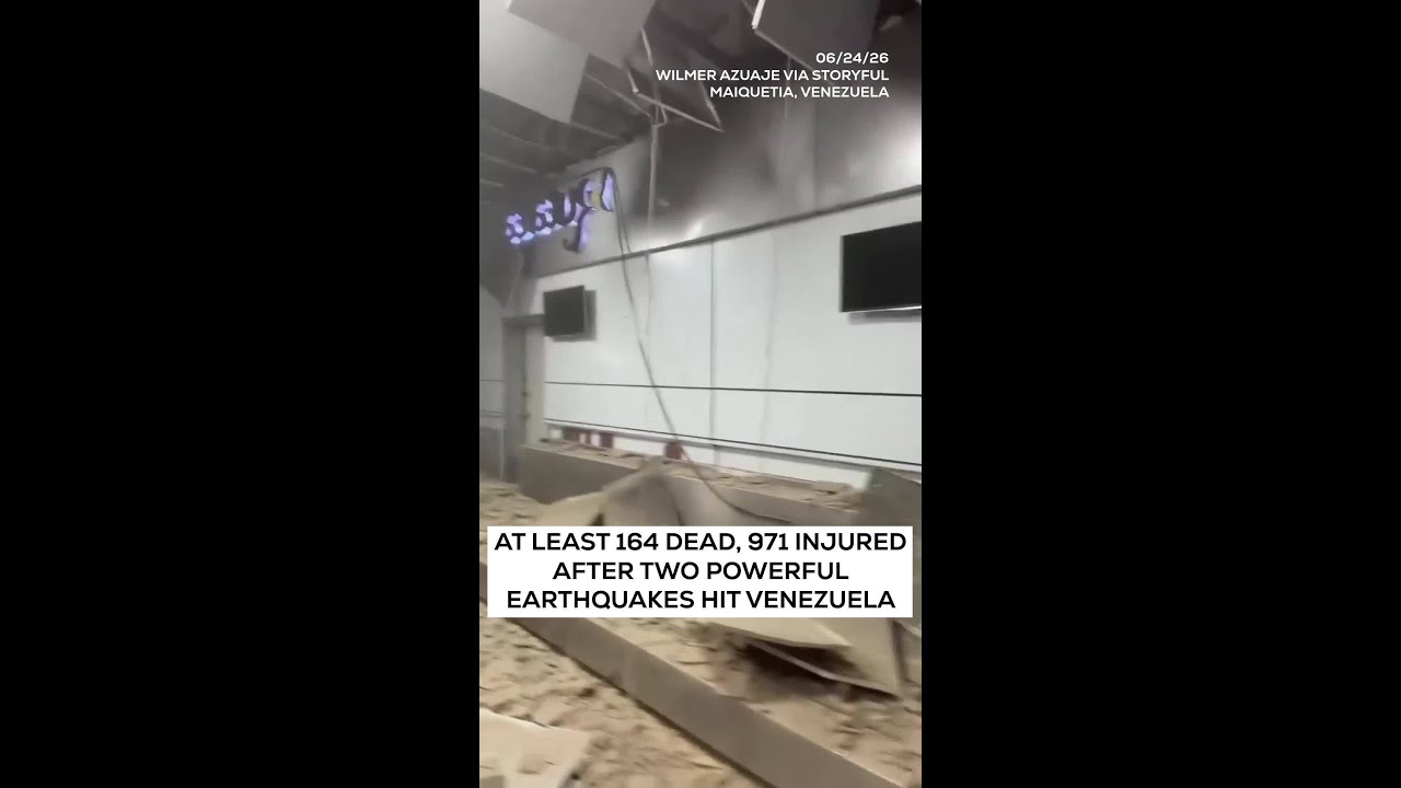 Deaths, injuries reported after powerful earthquakes hit Venezuela
