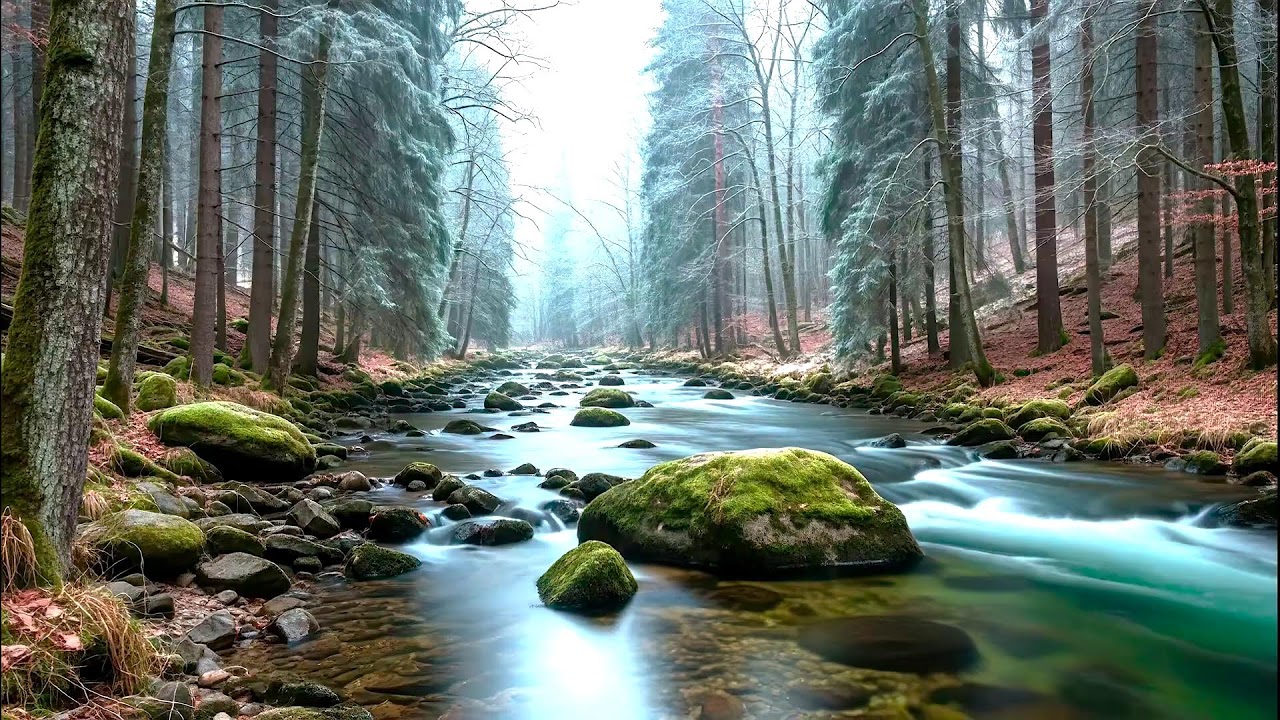 Flowing River Sound for Deep Sleep | Calm Nature Noise for Wellness and Sleep Aid