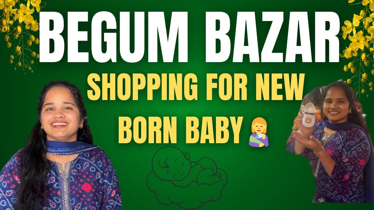 బేగంబజార్‌ shopping❤️- Any product starts from 20rs only for new born babies 👶 || watch full video 