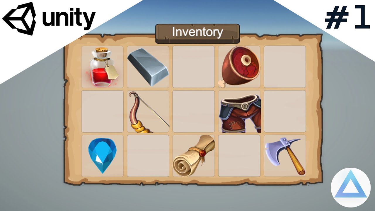 Consigue un Inventario en Unity / Parte 1🧮