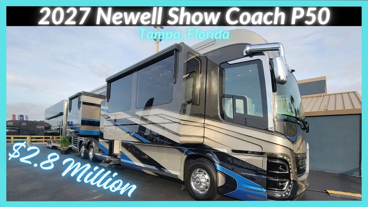 Автодом Newell Show Coach P50 2027 года | Выставка автодомов во Флориде 2026 года | Тампа #florid...