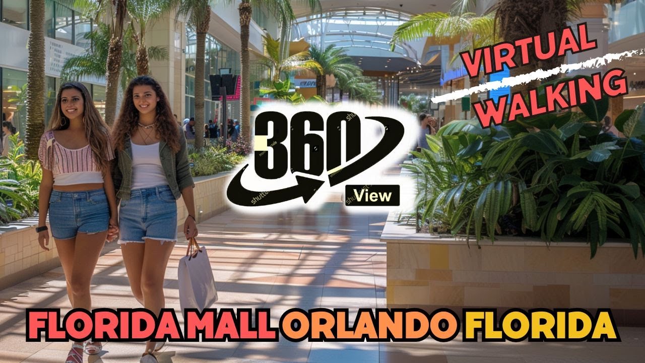 360º View * Florida Mall Orlando Florida USA  * Virtual Reality 🎥