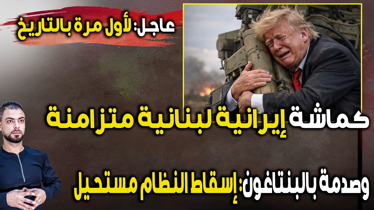 عاجل: لأول مرة بالتاريخ كماشة إيرانية لبنانية متزامنة | وصدمة بالبنتاغون: إسقاط النظام مستحيل