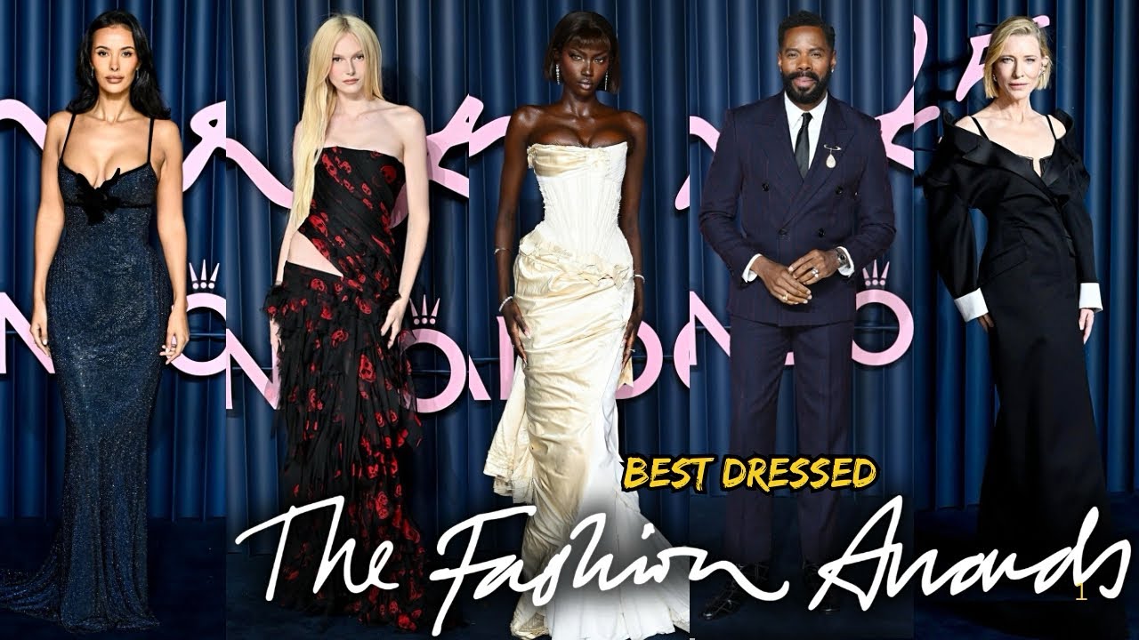 TOP 10 BEST DRESSED AT THE BRITISH FASHION AWARDS 2025!