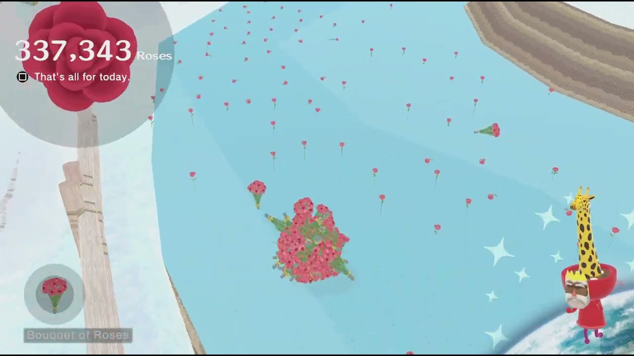 We Love Katamari 1 million roses stage part 29