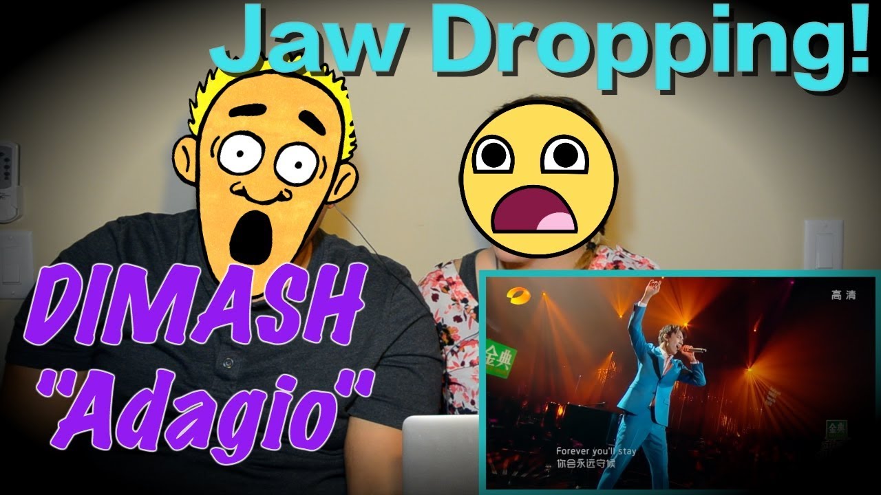 DIMASH - ADAGIO (COUPLES REACTION)