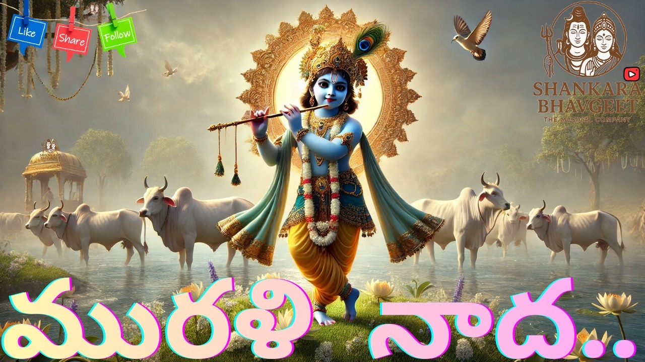 Murali Naada| మురళి నాద | శాశ్వత కృష్ణ భక్తి గీతం | Krishna Bhakti Song| Telugu Devotional Music|