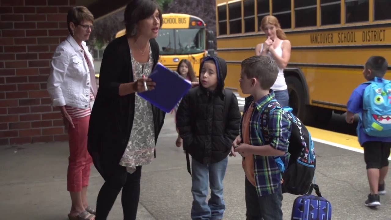First Day of School - Truman Elementary 2016
