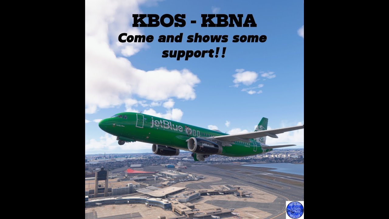 {Fenix A320} {JetBlue Celtics Livery!!} {JBU1807} {JetBlue Ops} {KBOS - KBNA} {Boston - Nashville}