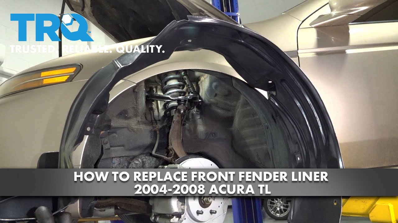How to Replace Front Inner Fender Liner 2004-2008 Acura TL