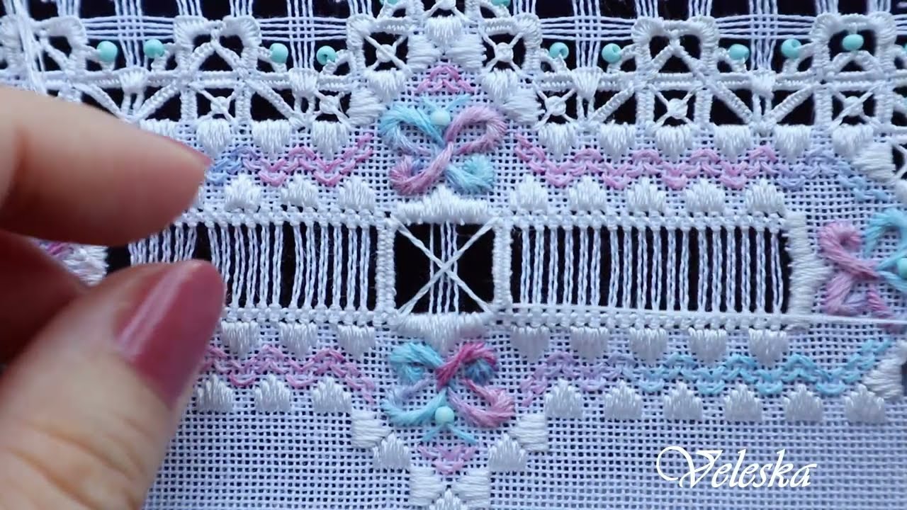 Hemstitch for the Fairy dust SAL Part 1