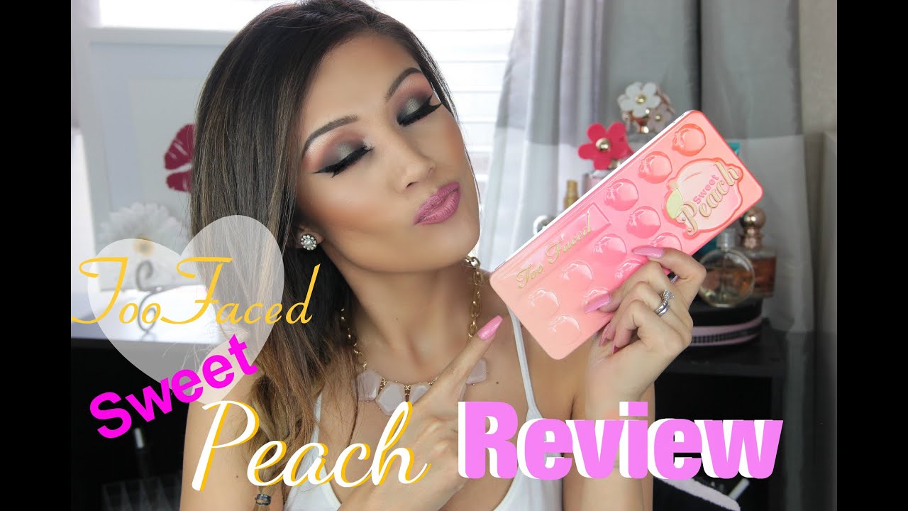 NEW!! Too Faced Sweet Peach Palette I Swatch and Review