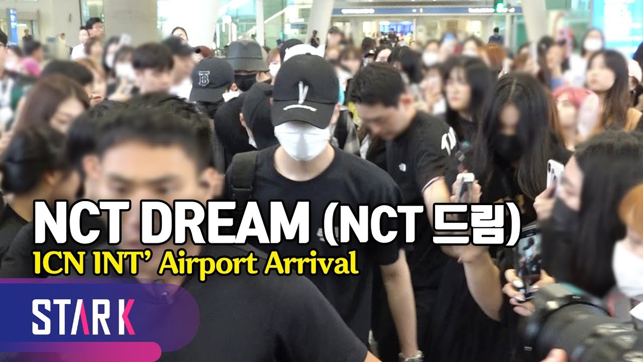 NCT DREAM, 20190725_ICN INT' Airport Arrival (NCT드림, 저희 좀 지나갈게요~)