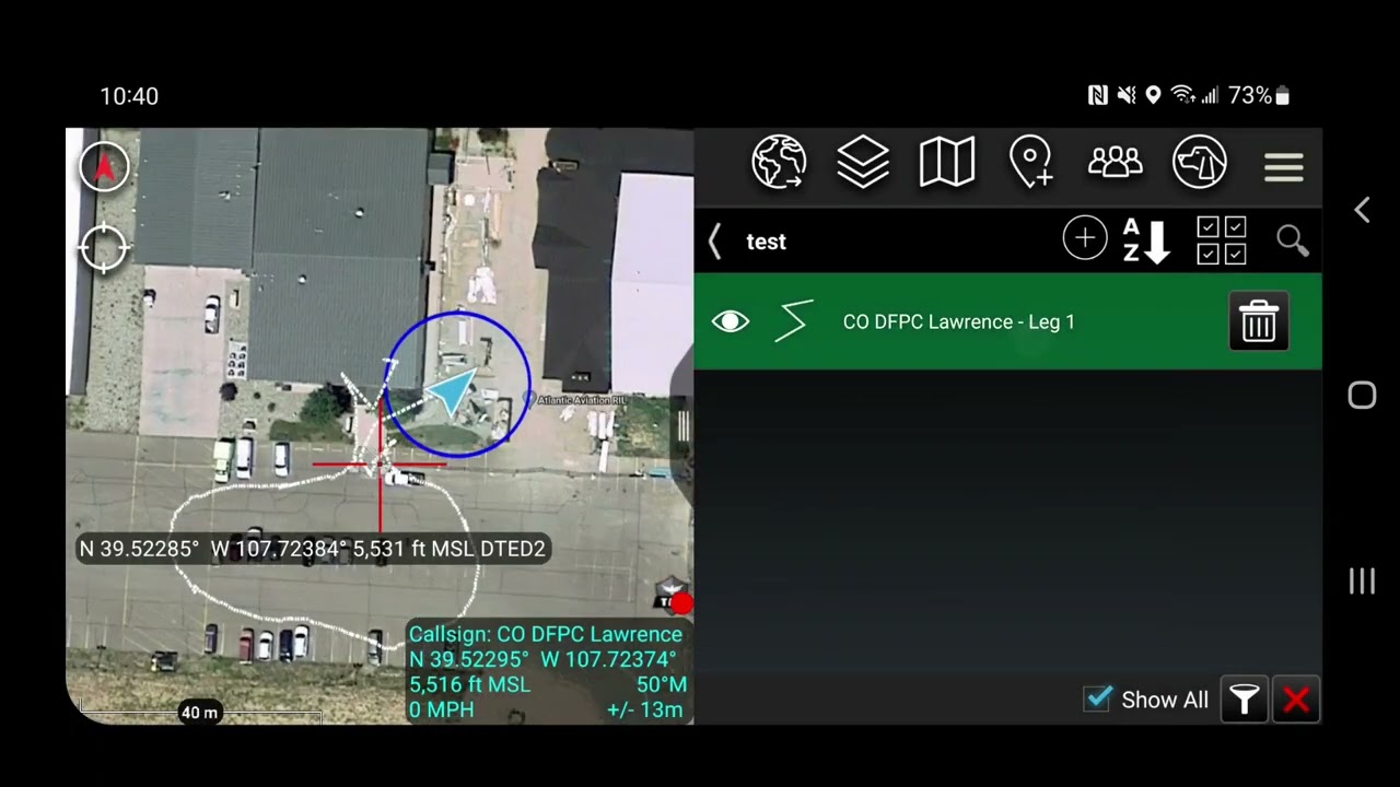 ATAK Fire Area Survey Plugin Training