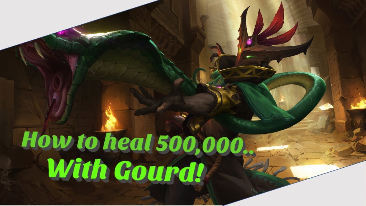 How to heal 500,000 with Gourd! Best Mal'Damba Heal Build! (Paladins)