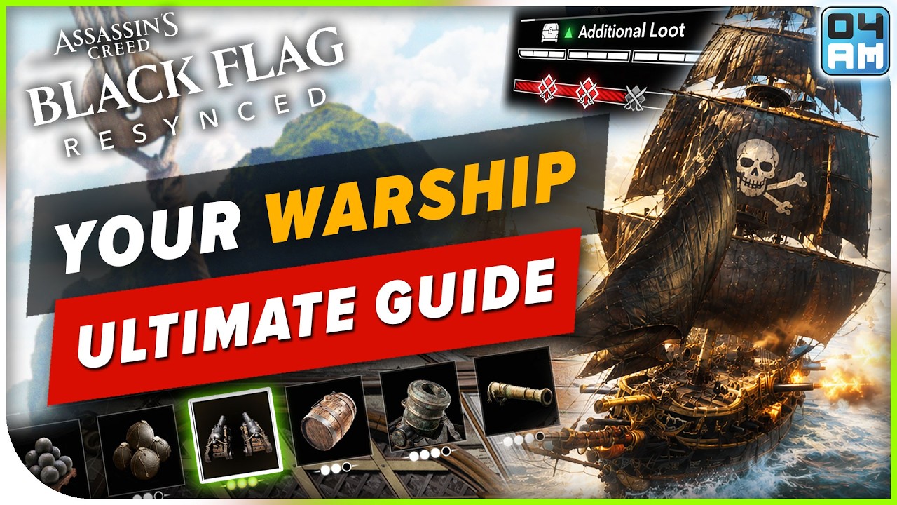 Полный гайд по кораблю: КАК ПОКОРИТЬ моря в AC Black Flag Resynced!