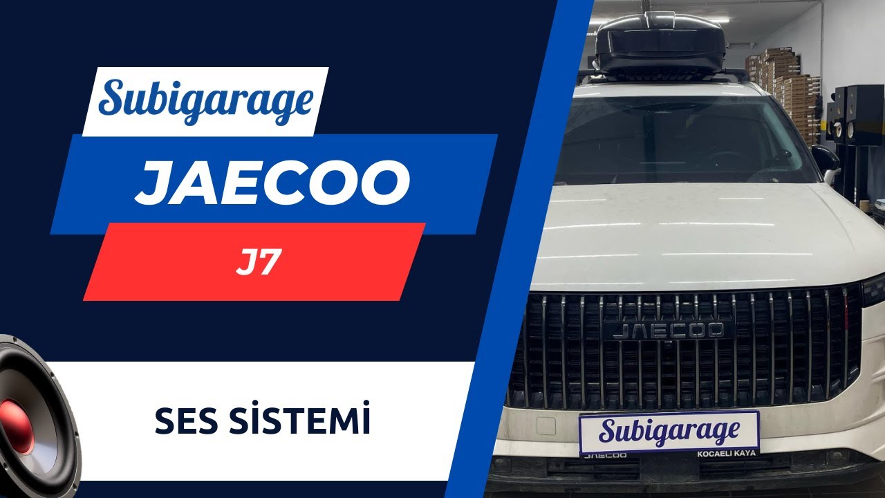 Jaecoo J7 Hi-Fi Ses Sistemi
