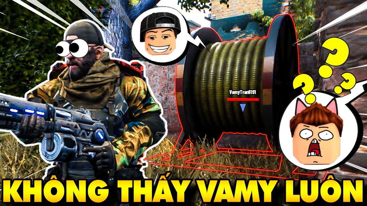 KHI VAMY ĐƯỢC GAME ƯU ÁI CHO BIẾN THÀNH NHỮNG MÓN SIÊU TO KHỔNG LỒ =)))) - Prop And Seek | KiA Phạm