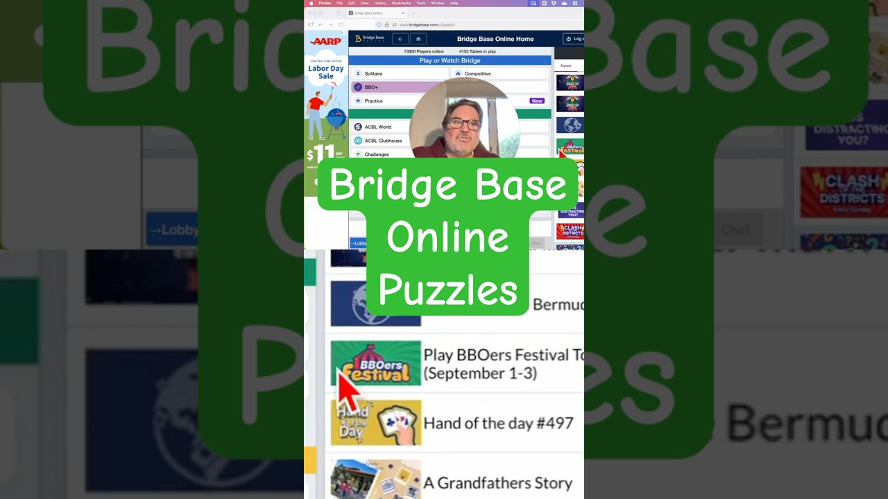 Bridge Base Online: Play Bridge Anywhere, Anytime! #shorts