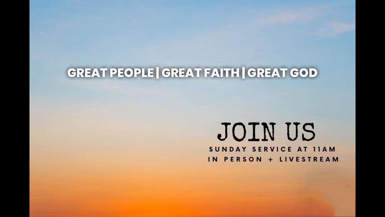 Mindset Reset - Holy Spirit - Today's Church Sunday Morning Service