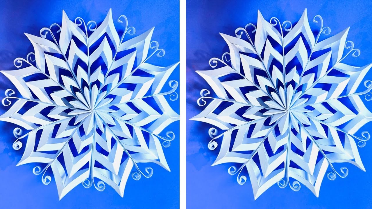 Easy Paper Craft/ Paper Flower DIY/ 3D Paper Flower/ Paper Sorkin