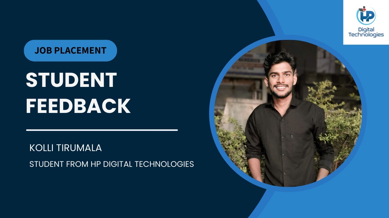 Digital Marketing Job Placement - Student Feedback | HP Digital Technologies
