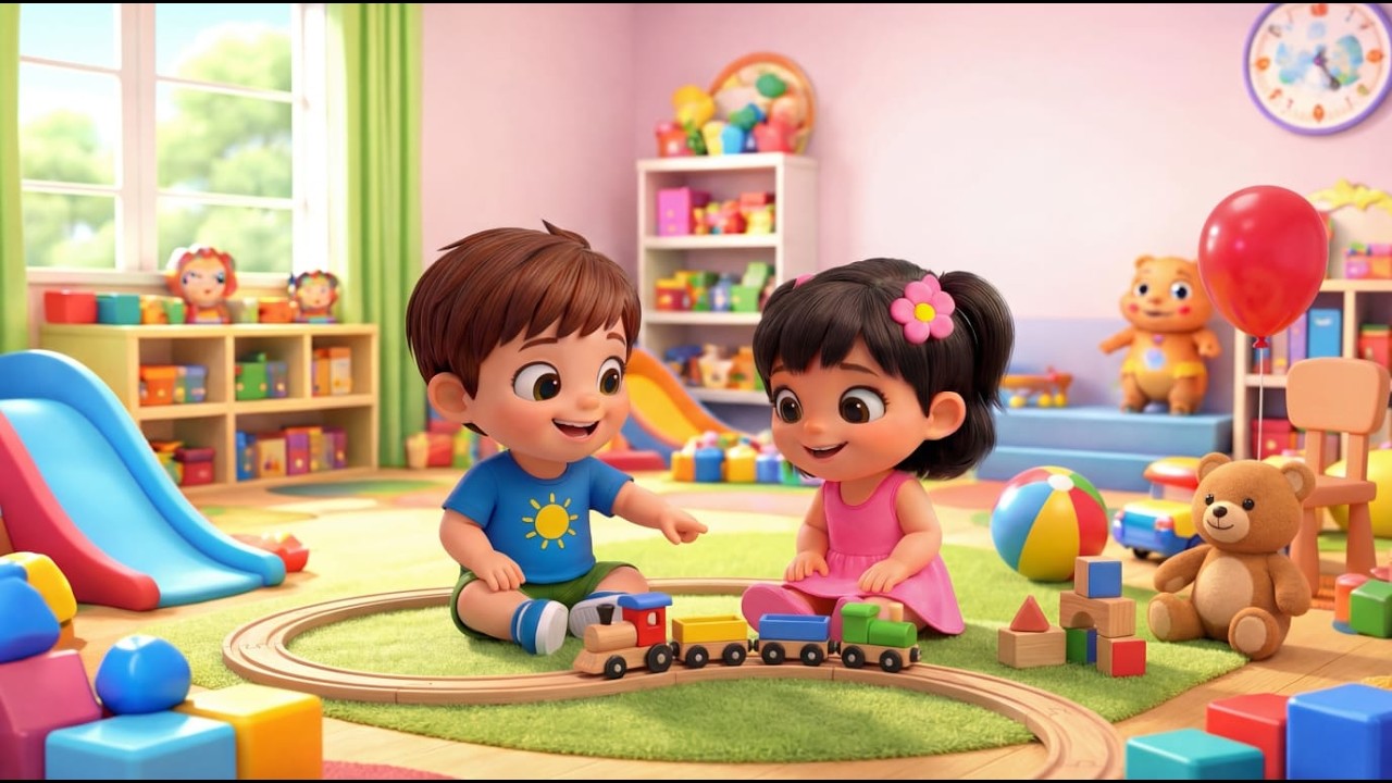 Find the Toys Game for Kids | Can You Find the Train, Ball & Teddy Bear? | Preschool Learning