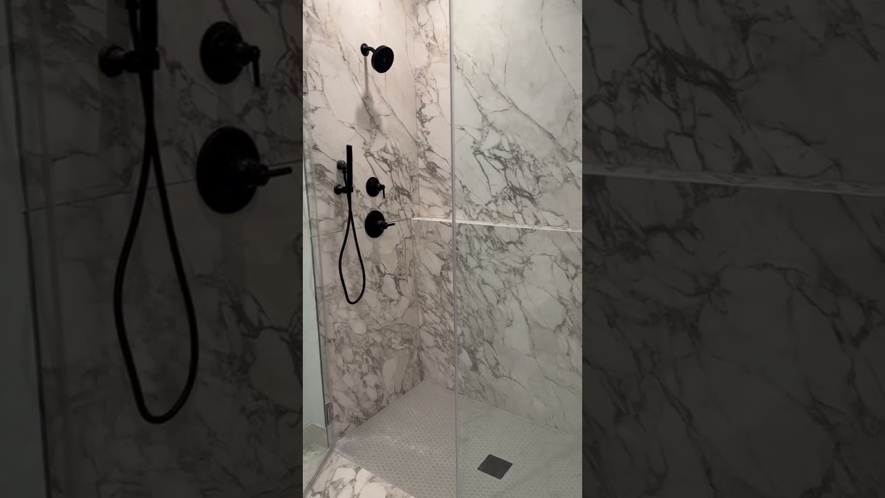 Porcelain Shower | Large-Format Porcelain, Sintered Stone Slabs, Ultra-Compact Surfaces