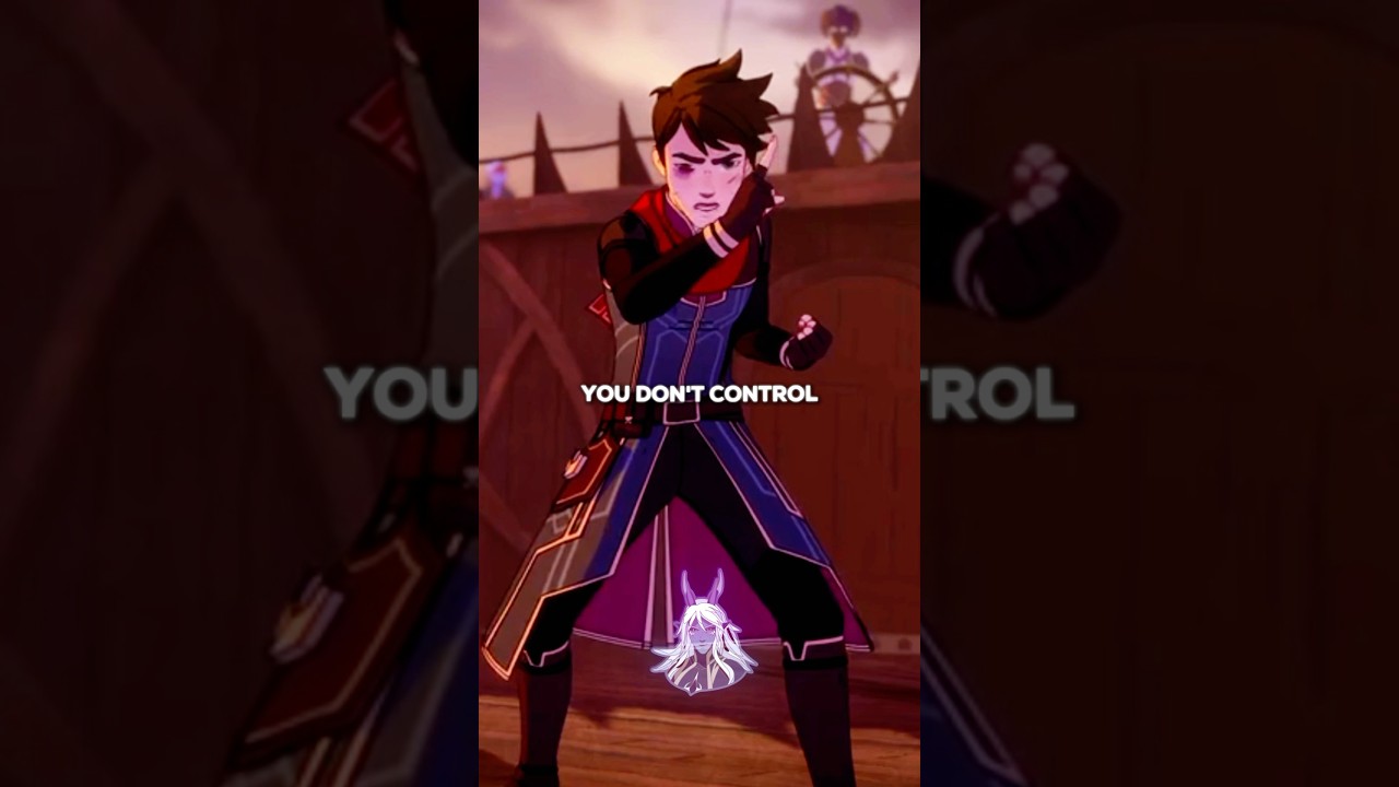 Best Comeback In TDP&hellip; 🥶 #aaravos #callum #rayla #thedragonprince #netflix