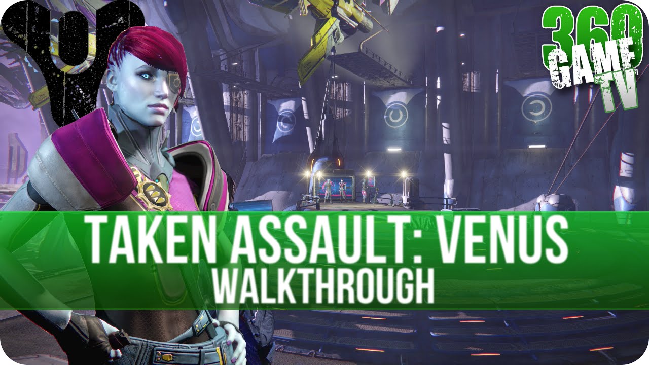 Destiny Taken Assault Venus Walkthrough - How to get the Quest Item - The Taken King