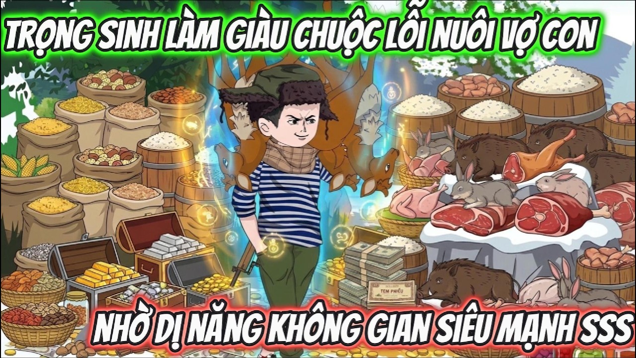Trọng Sinh Làm Giàu Chuộc Lỗi Nuôi Vợ Con Nhờ DỊ Năng Không Gian SIêu Mạnh SSS  | BTC Vietsub
